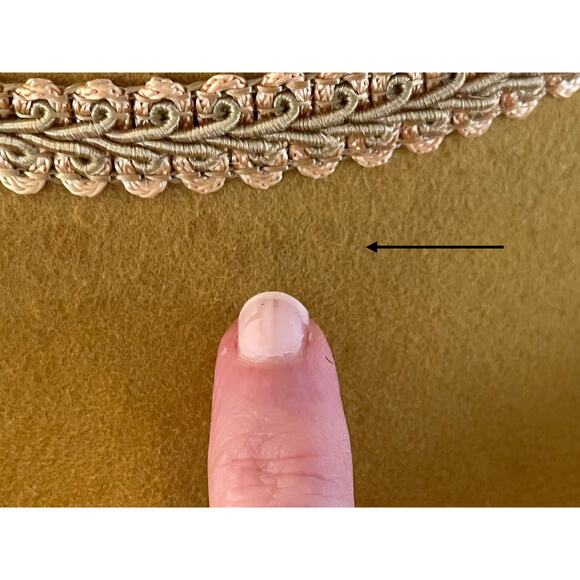 Vintage Deborah New York Mustard Yellow Wool Hat, Feathers, Beading, Church - Picture 12 of 13